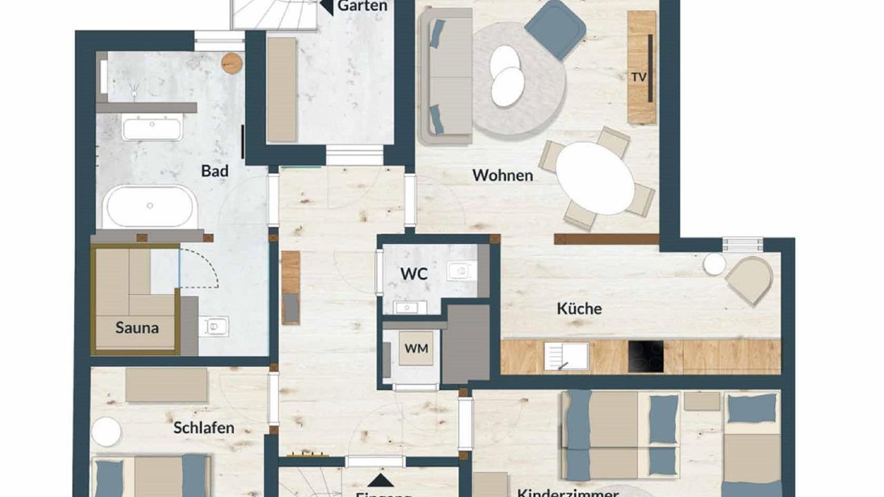 Grundriss Apartment Hermann Grundriss Apartment Hermann